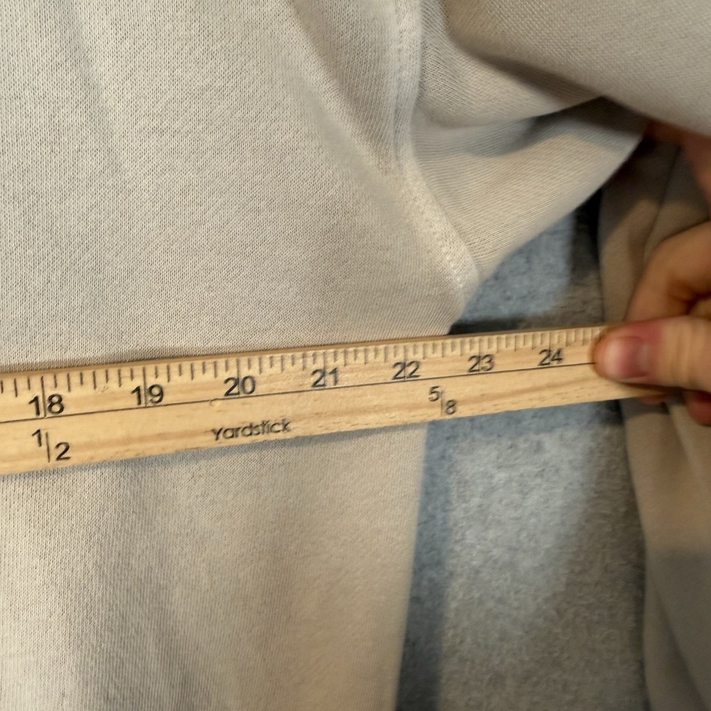 Aerie pullover sweatshirt womens XXS beige cotton snap button 1/2 - Picture 4 of 7